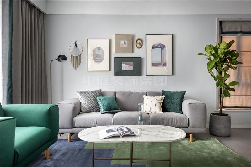 合景天匯100m&sup2;北歐風(fēng)格案例